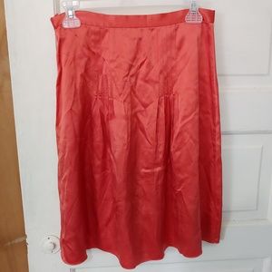 Marc Jacobs pleated silk skirt
